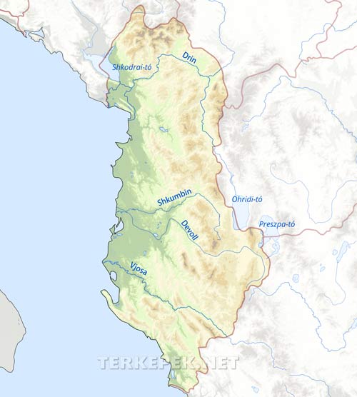Albánia vízrajza